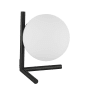 Dainolite Folgar 11" Tall Buffet Table Lamp Matte Black