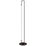 Dainolite Freya 59" Tall Accent Floor Lamp Matte Black