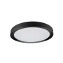 Dainolite Flynn 12" Wide LED Flush Mount Ceiling Fixture Sandy Black