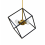 Dainolite Kappa 4 Light 14" Wide Pendant Vintage Bronze