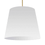 Dainolite Oversized Drum 26" Wide Pendant White