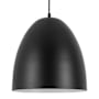 Dainolite Ofelia 12" Wide Pendant Matte Black
