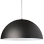 Dainolite Ofelia 20" Wide Pendant Matte Black / White