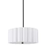 Dainolite Pacifica 3 Light 16" Wide Pendant White / Matte Black
