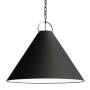 Dainolite Princeton 32" Wide Pendant Matte Black / Black