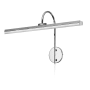 Dainolite 24" Wide LED Plug-In Picture Light Polished Chrome
