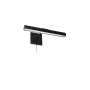 Dainolite Leonardo 16" Wide LED Plug-In Picture Light Matte Black