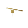 Dainolite Leonardo 24" Wide LED Plug-In Picture Light Aged Brass