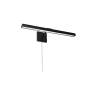 Dainolite Leonardo 24" Wide LED Plug-In Picture Light Matte Black