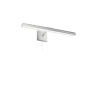 Dainolite Leonardo 24" Wide LED Plug-In Picture Light Satin Chrome / Frost