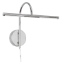 Dainolite 18" Wide LED Plug-In Picture Light Polished Chrome