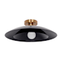 Dainolite Pima 18" Wide Semi-Flush Ceiling Fixture Matte Black