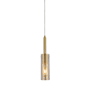 Dainolite Percy 3" Wide Mini Pendant Aged Brass