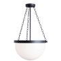 Dainolite Rhonda 16" Wide Pendant Matte Black