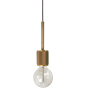 Dainolite Roswell 2" Wide Mini Pendant Aged Brass