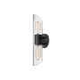Dainolite Samantha 2 Light 5" Tall Wall Sconce Matte Black