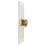 Dainolite Samantha 2 Light 5" Tall Wall Sconce Aged Brass
