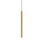 Dainolite Sanya 1" Wide LED Mini Pendant Aged Brass