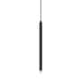 Dainolite Sanya 1" Wide LED Mini Pendant Matte Black