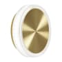 Dainolite Topaz 6" Tall LED Wall Sconce Aged Brass