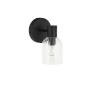 Dainolite Vienna 8" Tall Wall Sconce Matte Black