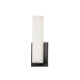 Dainolite Signature 10" Tall LED Wall Sconce Matte Black