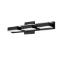 Dainolite 6 Light 20" Wide LED Bathroom Vanity Light Matte Black