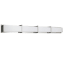 Dainolite Winston 4 Light 46" Wide LED Bathroom Vanity Light Polished Chrome