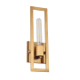 Dainolite Wisteria 14" Tall Wall Sconce Aged Brass