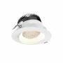 DALS Lighting Revolve 6" Integrated LED Round Adjustable Canless Recessed Light White