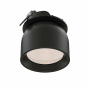 DALS Lighting Horus 3" Integrated LED Wafer Canless Recessed Light Black