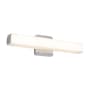 DALS Lighting Nobel 5" Wide LED Bath Bar with Shade Satin Nickel