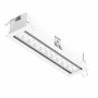 DALS Lighting Pinpoint 12" Integrated LED Wafer Recessed Trim White