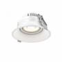 DALS Lighting Facet 6" Integrated LED Canless Recessed Light White