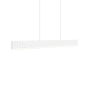 DALS Lighting 72" Wide LED Linear Chandelier White
