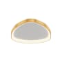 DALS Lighting Pyra 22" Wide Flush Mount Ceiling Fixture Gold