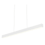 DALS Lighting Boulevard 48" Wide LED Linear Chandelier with Shade White