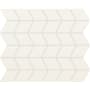 Daltile 2 x 3 Chevron Mosaic - Sold by Sheet (.88 SF/Sheet) Matte Arctic White