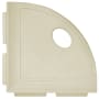 Daltile 5-1/4" Wide Corner Shelf from the Bath Accessories Collection Sand