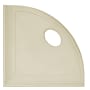 Daltile 5-1/4" Wide Corner Shelf from the Bath Accessories Collection Sand
