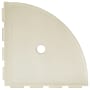 Daltile 9-1/8" Wide Corner Shelf from the Bath Accessories Collection Sand