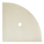 Daltile 9-1/8" Wide Corner Shelf from the Bath Accessories Collection Sand