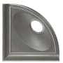 Daltile 5-1/4" Wide Corner Shelf from the Bath Accessories Collection Stainless