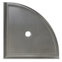 Daltile 9-1/8" Wide Corner Shelf from the Bath Accessories Collection Stainless