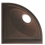 Daltile 5-1/4" Wide Corner Shelf from the Bath Accessories Collection Oil Rubbed Bronze