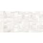 Daltile Costar - 2" Square Mosaic Floor and Wall Tile - Matte Marble Visual - Sold by Sheet (2 SF/Sheet) Calacatta Sky