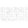 Daltile Costar - 2" Square Mosaic Floor and Wall Tile - Matte Marble Visual - Sold by Sheet (2 SF/Sheet) Calacatta Empire