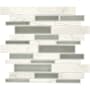 Daltile Sample Only of LNRRNDMS1P Stratus White Blend