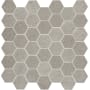 Daltile Sample Only of 2HEXMS1U Cumulus Gray