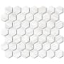 Daltile Sample Only of PT15HEXMS1P2 Timeless White